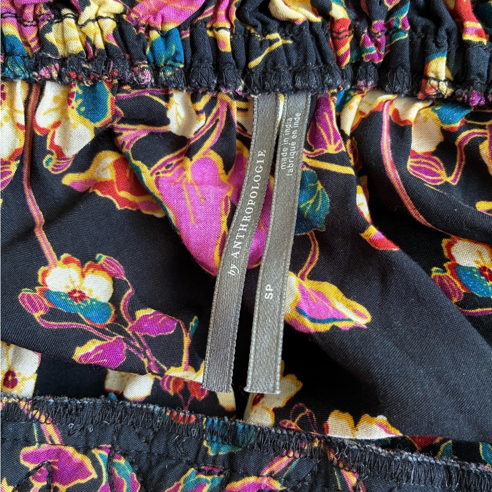 ANTHROPOLOGIE Quilted Floral Maxi Dress - Picture 9 of 10